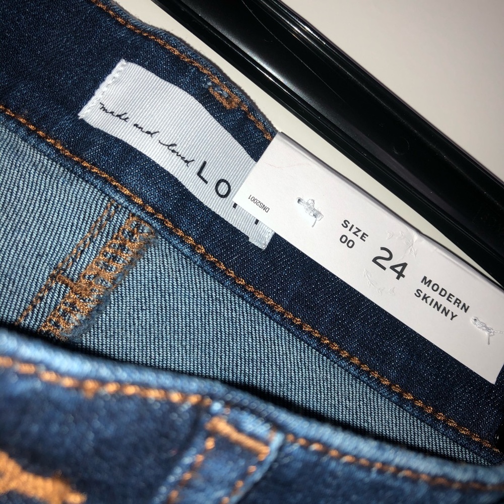 LOFT modem skinny jeans
